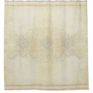 Parisian Apartment Floral Plaster Moulding Home Shower Curtain