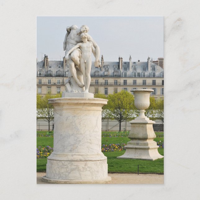 Parisian architecture postcard (Front)