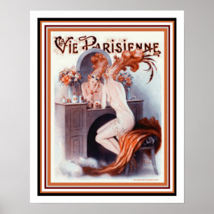 Parisian Art Deco "Showgirl" Poster 16 x 20