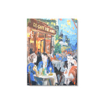 Parisian Cafe Terrace Expressionist