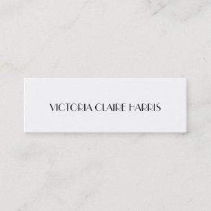 Parisian chic graduation insert class of name card