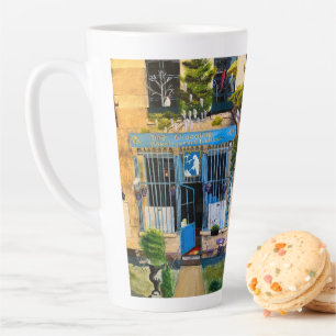Parisian Chocolat Shop, By Gary Poling Latte Mug