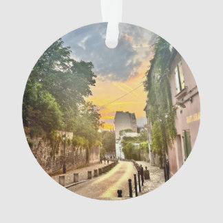 Parisian Christmas tree decoration (double-sided)