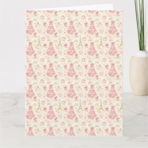 Parisian Coquette Christmas Card