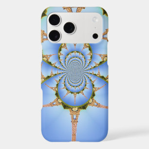 Parisian Dream Eiffel Tower Kaleidoscope Blue Sk