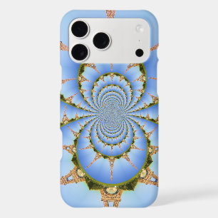 Parisian Dream   Eiffel Tower Kaleidoscope Blue Sk