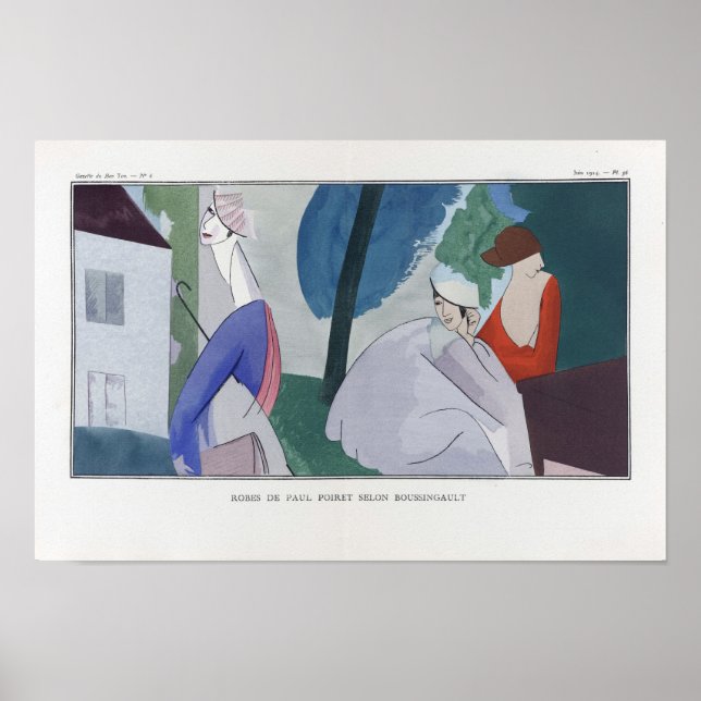 Parisian fashion, 1914 poster (Front)