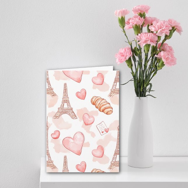 Parisian Romance Valentine Card (Creator Uploaded)