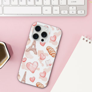 Parisian Romance Valentine iPhone 15 Pro Case