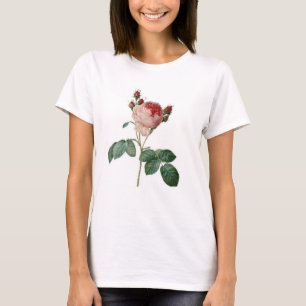 Parisian Rose, pretty vintage, floral T-Shirt