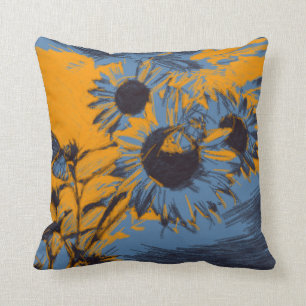 Parisian Sunflower Cushion