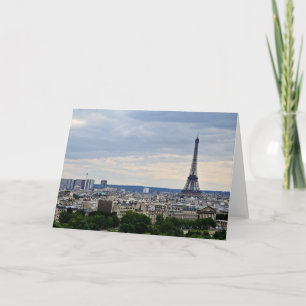 Parisian View Greeting Card