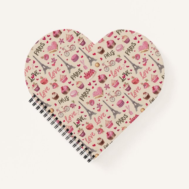 "Parisian Whimsy" Notebook (Front)