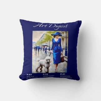 Parisians And Pets Cushion