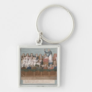 Parisians Offering their Jewellery Key Ring