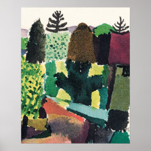 Park (1920) by Paul Klee Poster