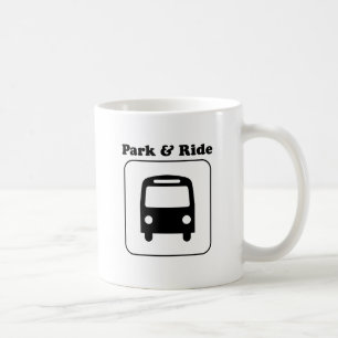 Park and ride coffee mug