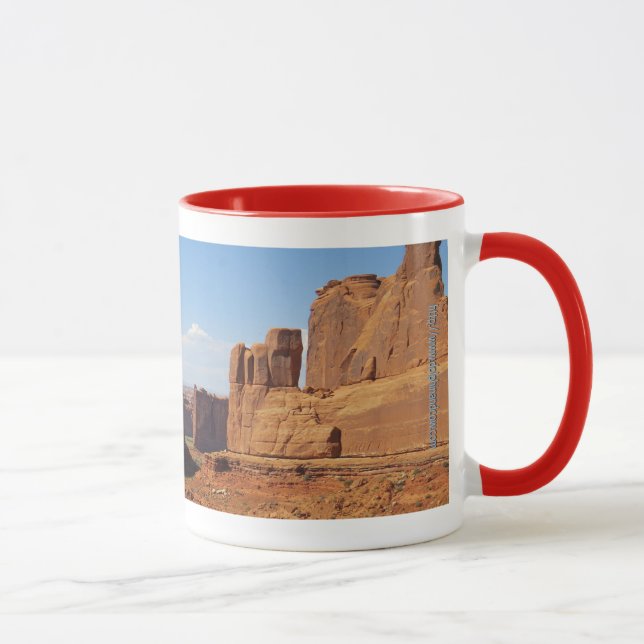 Park Ave - Arches National Park Mug (Right)