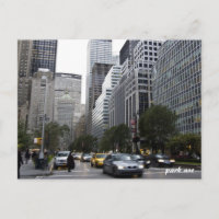 park ave postcard