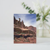 Park Avenue, Arches National Park, Utah rock forma Postcard (Standing Front)