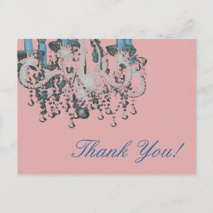 Park Avenue Chandelier ~ Postcard / Invitation