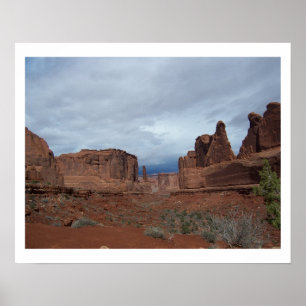 Park Avenue - Moab, Utah Poster