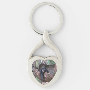 Park Bear Hammock Relax Peace Love Destiny Key Ring