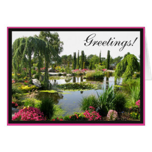 Park Beautiful Photo Water customisable Frame