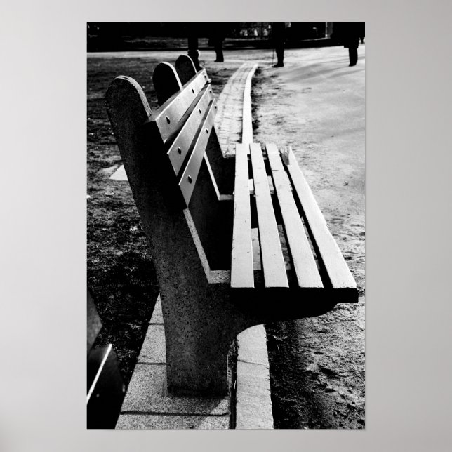 Park Bench Poster (Front)