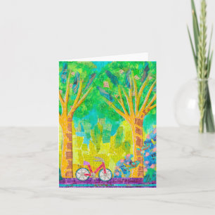 Park Bicycle ride Card