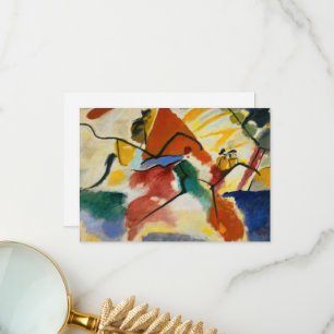 Park by Wassily Kandinsky Thank You Card