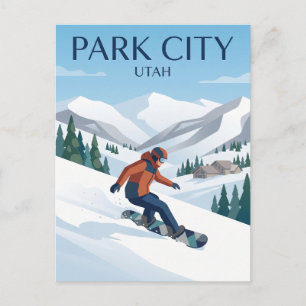 Park City Mountain Resort Utah Postcard