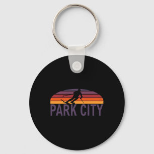 Park City Mountain Resort Utah Usa Ski Resort Snow Key Ring