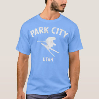 Park City Skiing  Ski Utah Gift  T-Shirt
