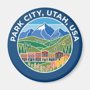 Park City USA Magnet