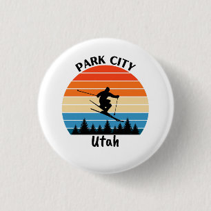 Park City Utah 3 Cm Round Badge