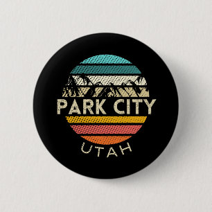 Park City Utah 6 Cm Round Badge