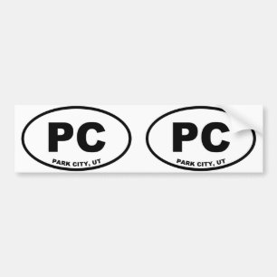 Park City Utah Bumper Sticker