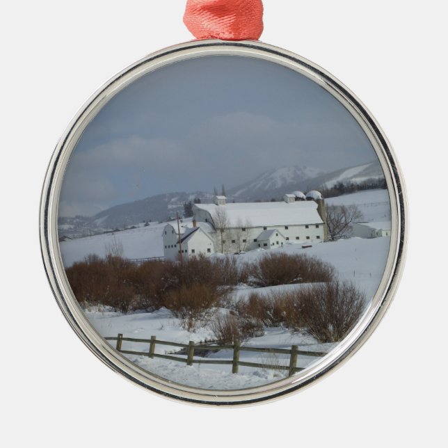 Park City, Utah, Holiday Ornament (Front)