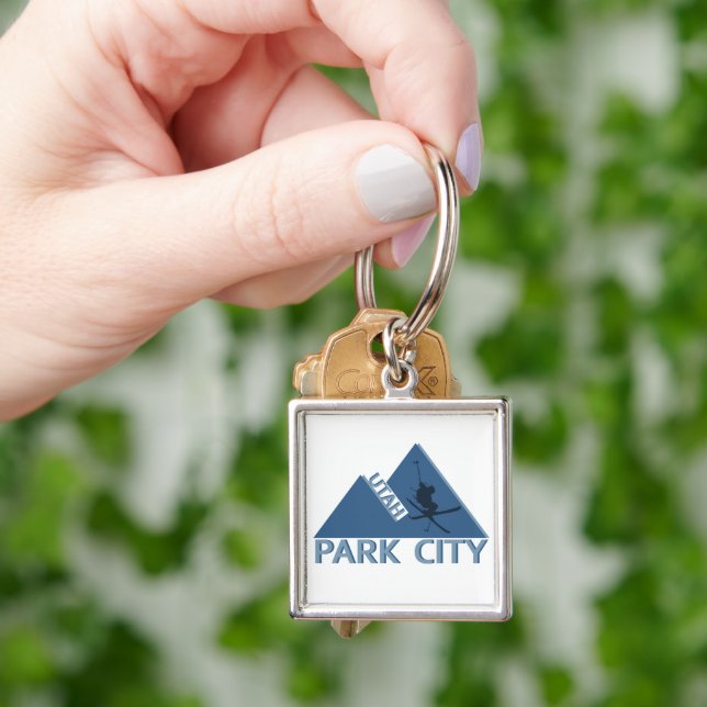 Park city Utah Key Ring (Hand)