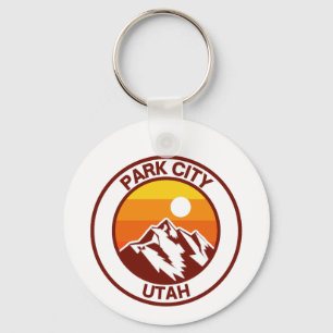 PARK CITY UTAH KEY RING
