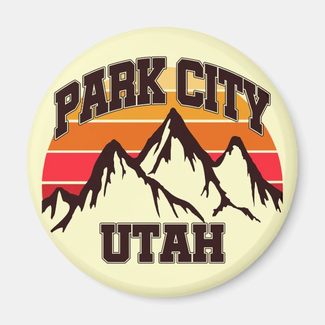 Park City,Utah Magnet (Front)