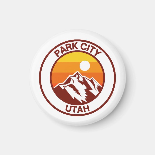 PARK CITY UTAH MAGNET (Front)