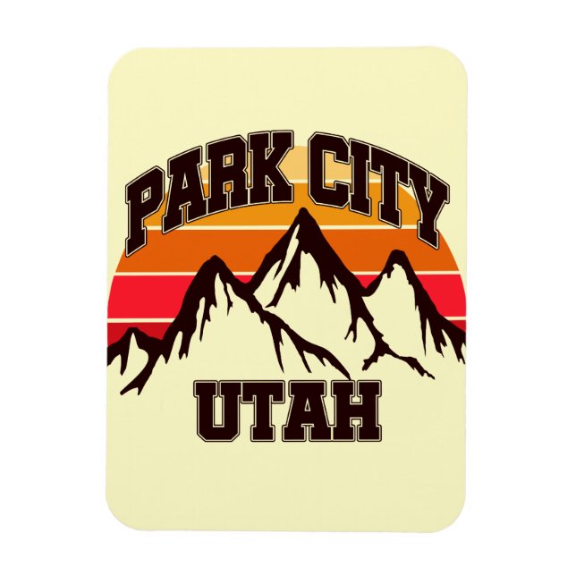 Park City,Utah Magnet (Vertical)
