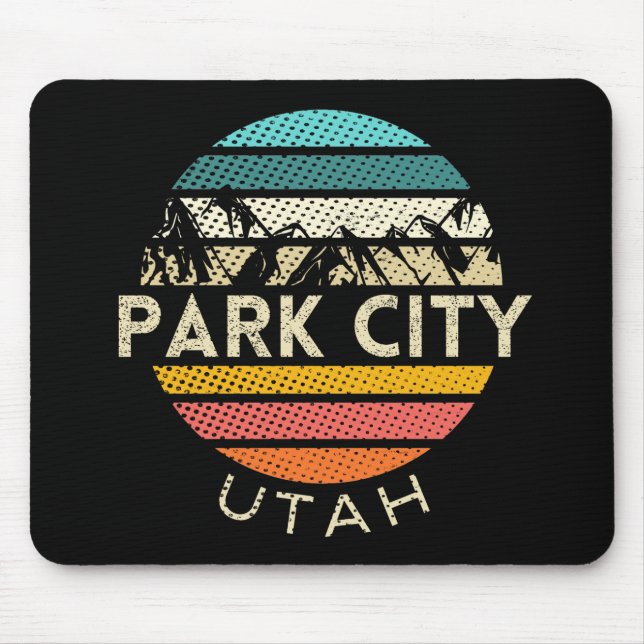 Park City Utah Mouse Pad (Front)