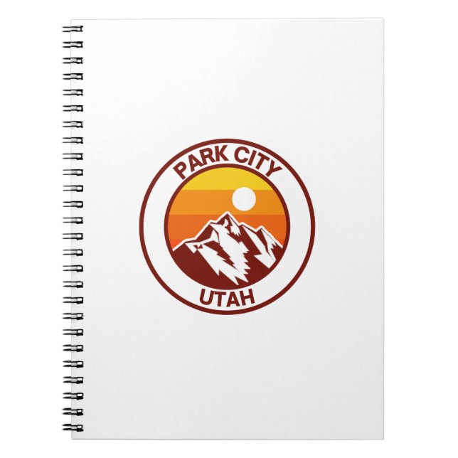 PARK CITY UTAH NOTEBOOK (Front)