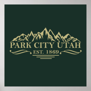 Park city Utah Poster