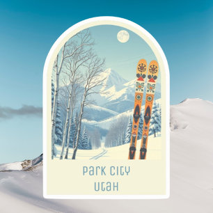 Park City Utah ski holiday souvenir