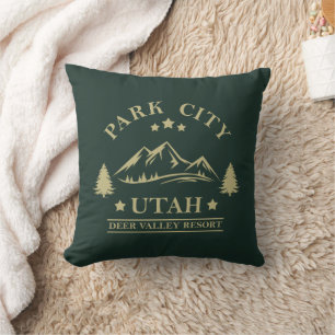 Park city Utah ski resort Cushion