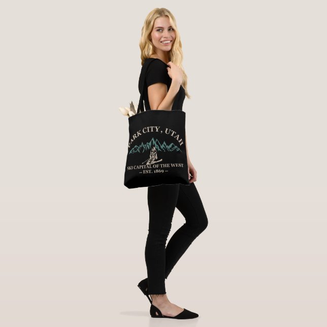 Park city Utah ski resorts Tote Bag (On Model)